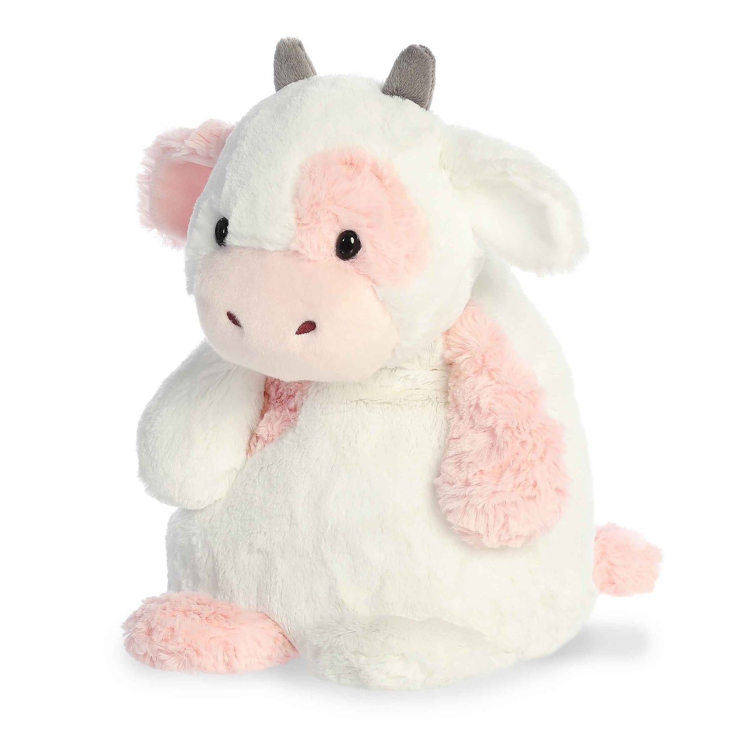 Huggle Pals 12.5" Serene Strawberry Cow