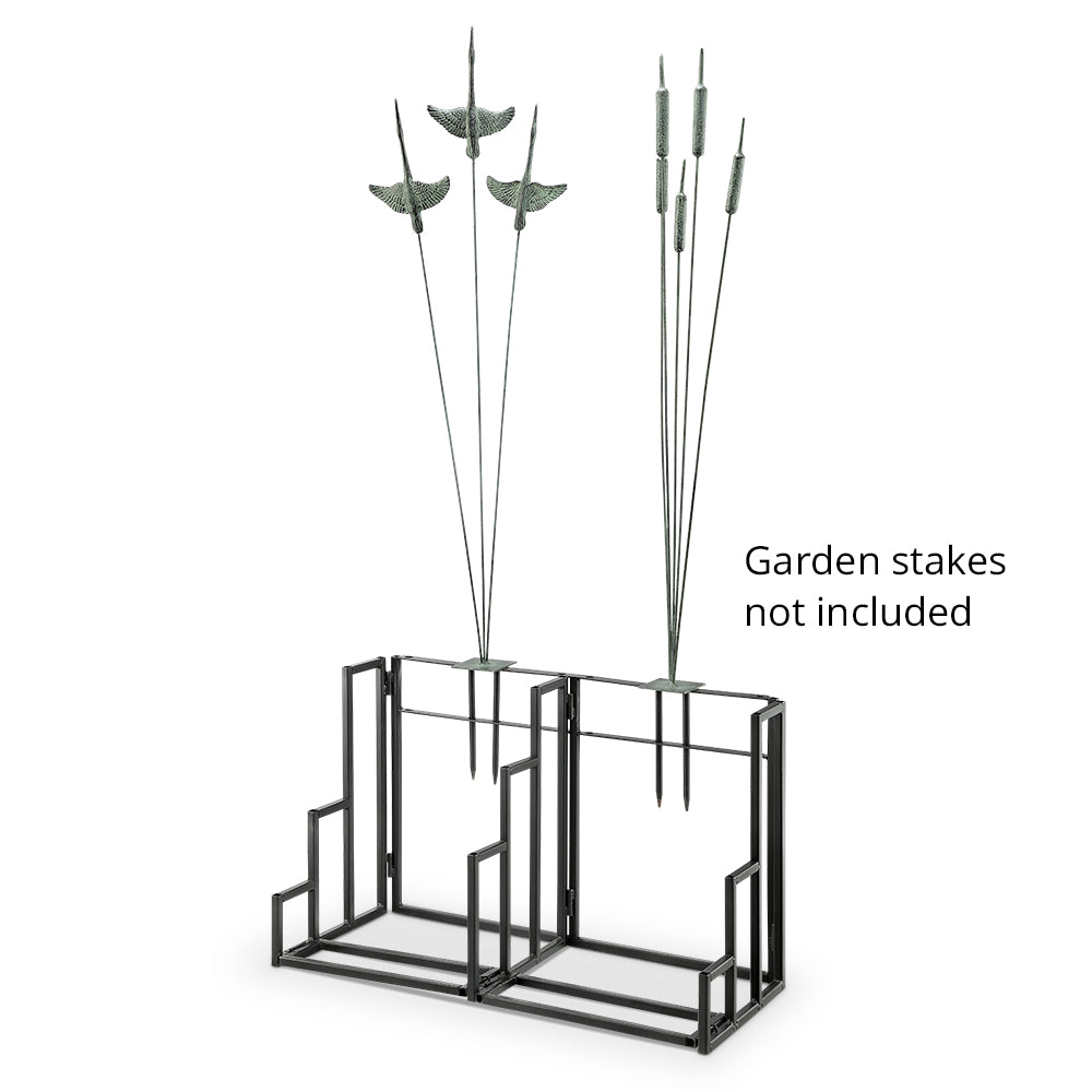Garden Stake Rack