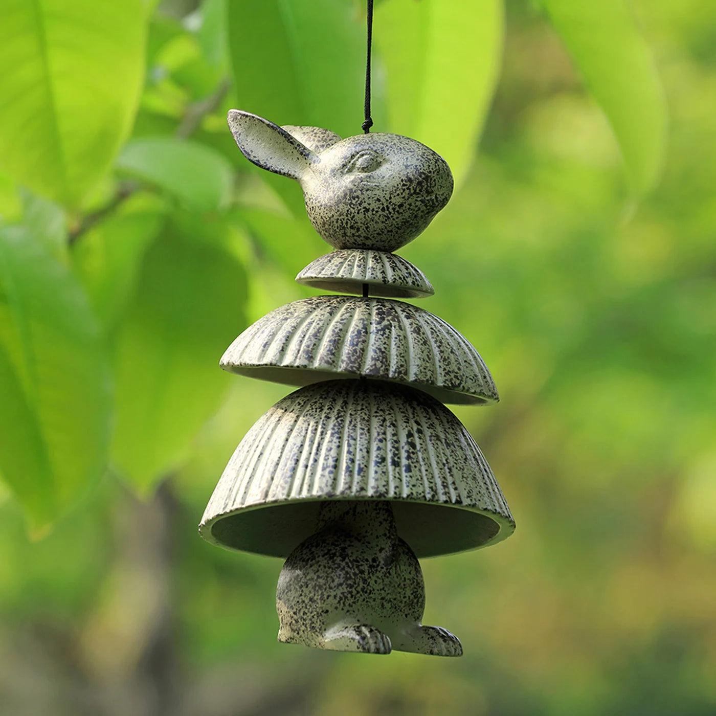 Hoop Skirt Rabbit Windchime