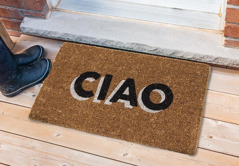 Graphic CIAO Doormat