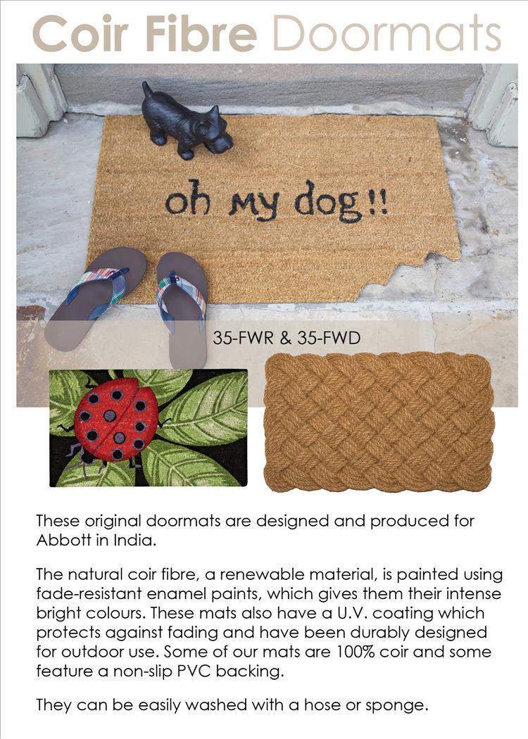 Small Tree of Life Balcony Mat