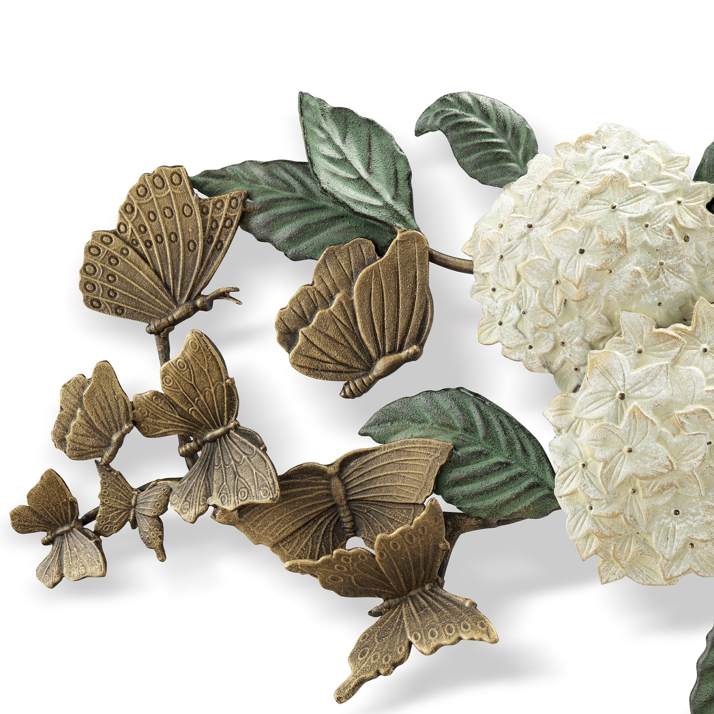 Hydrangea And Butterfly Wall Hanging