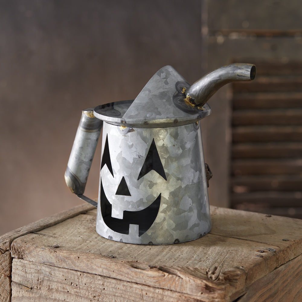 Mini Oil Can Jack-O-Lantern