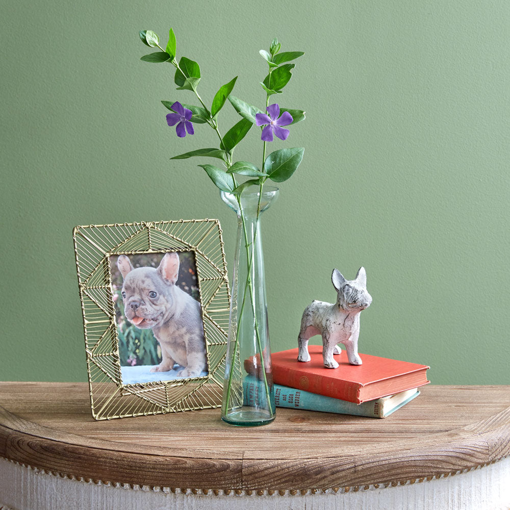 Recycled Glass Trumpet Vase