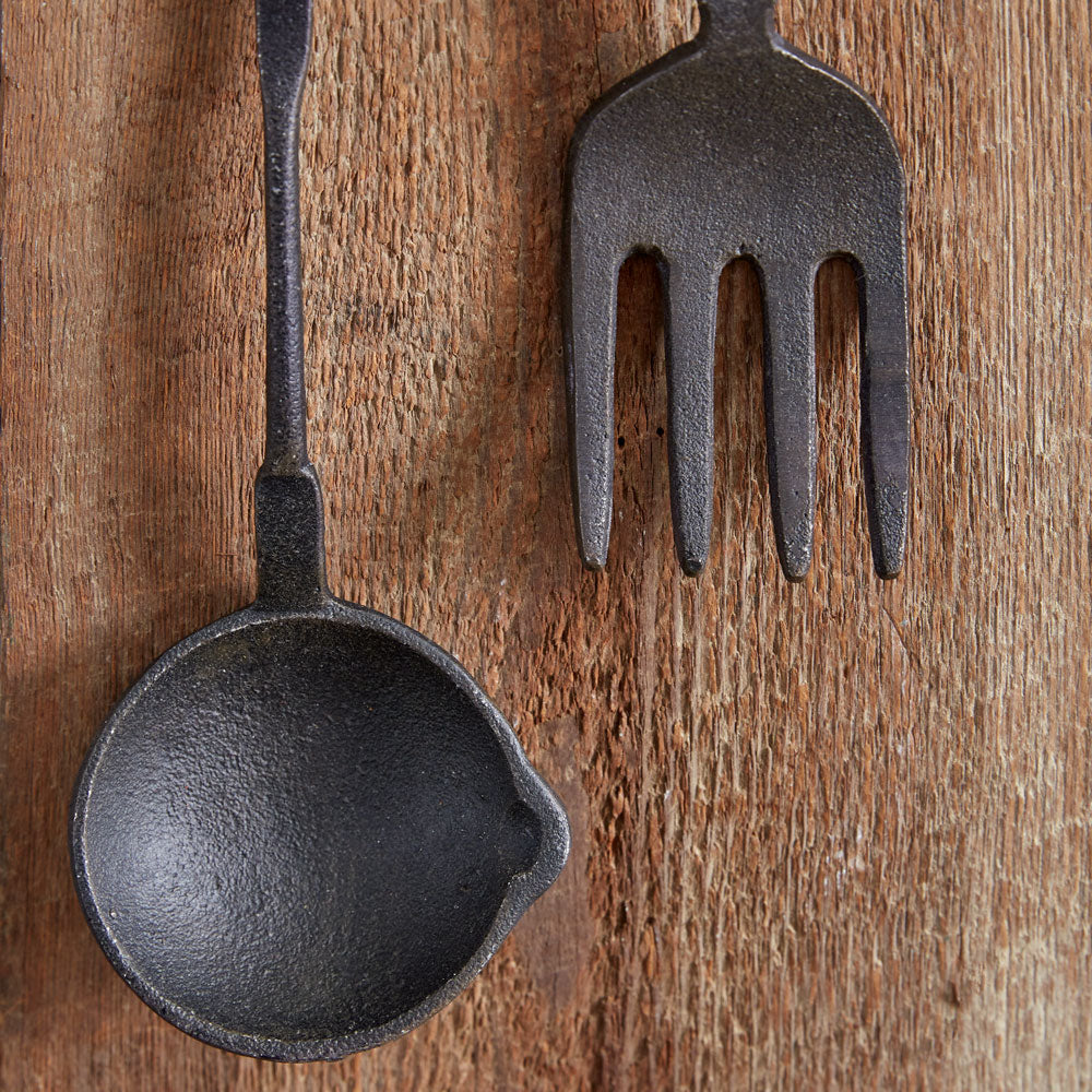 Set of Two Primitive Utensils