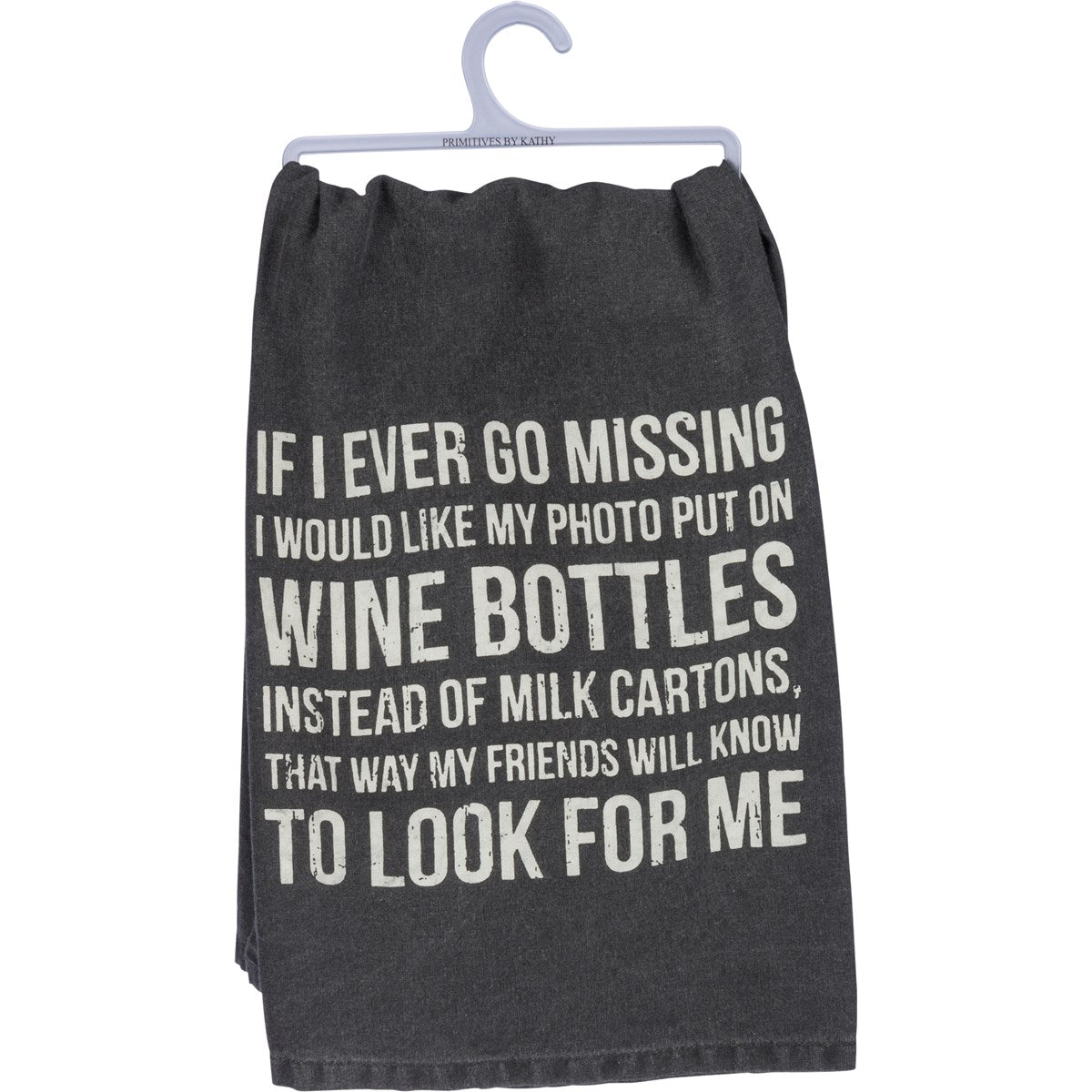 Kitchen Towel Wine Bottles