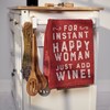 Kitchen Towel - Just Add Wine