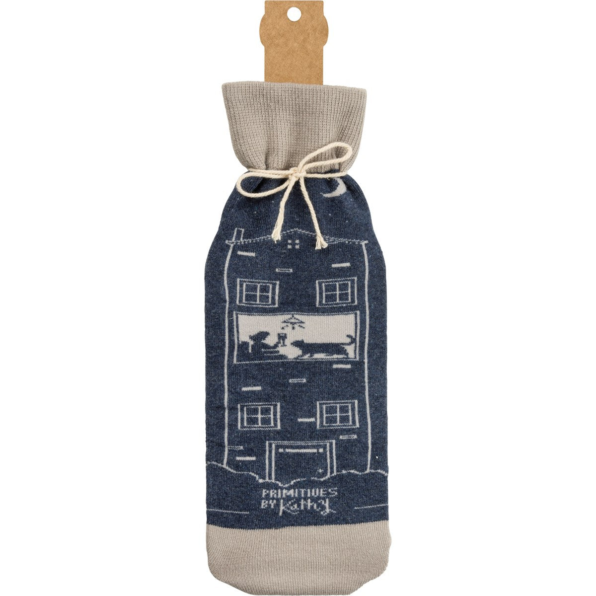 Not Drinking Alone If Cat Home Bottle Sock