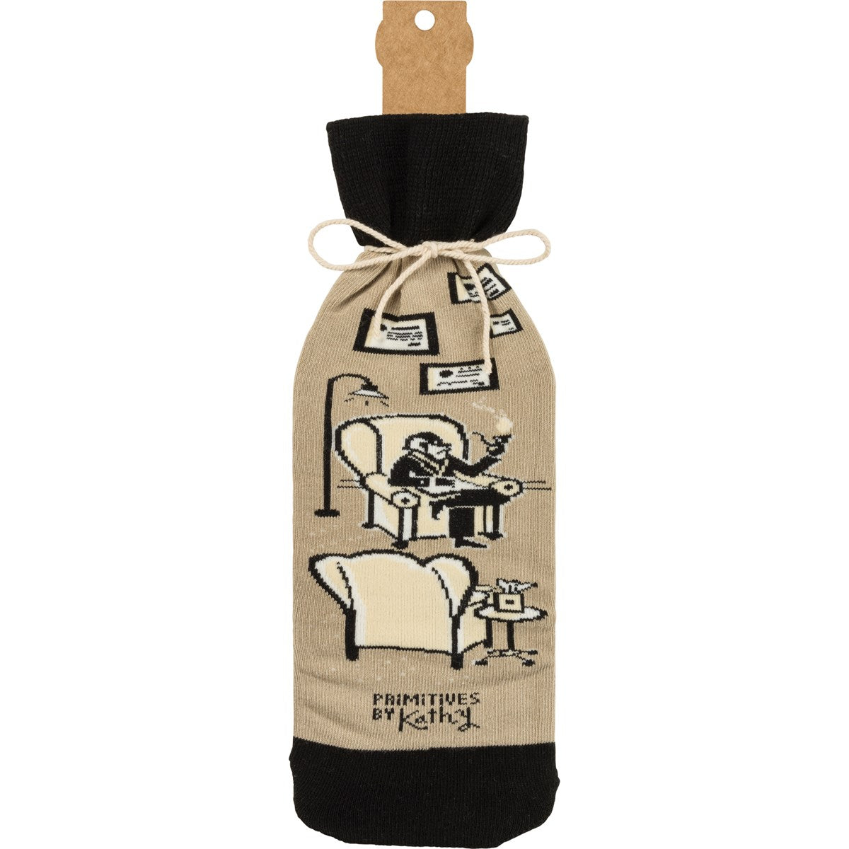 Cheaper Than Therapy Bottle Sock