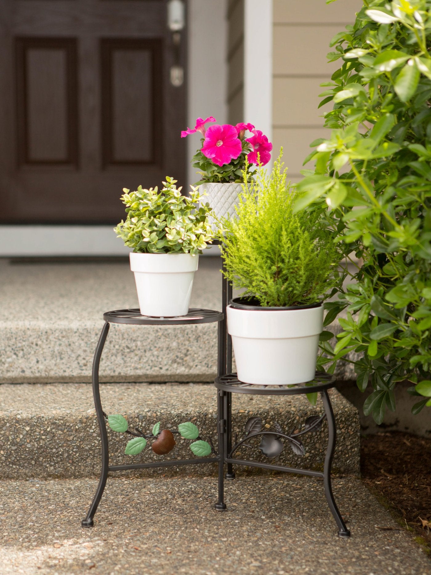 Country Apple Plant Stand