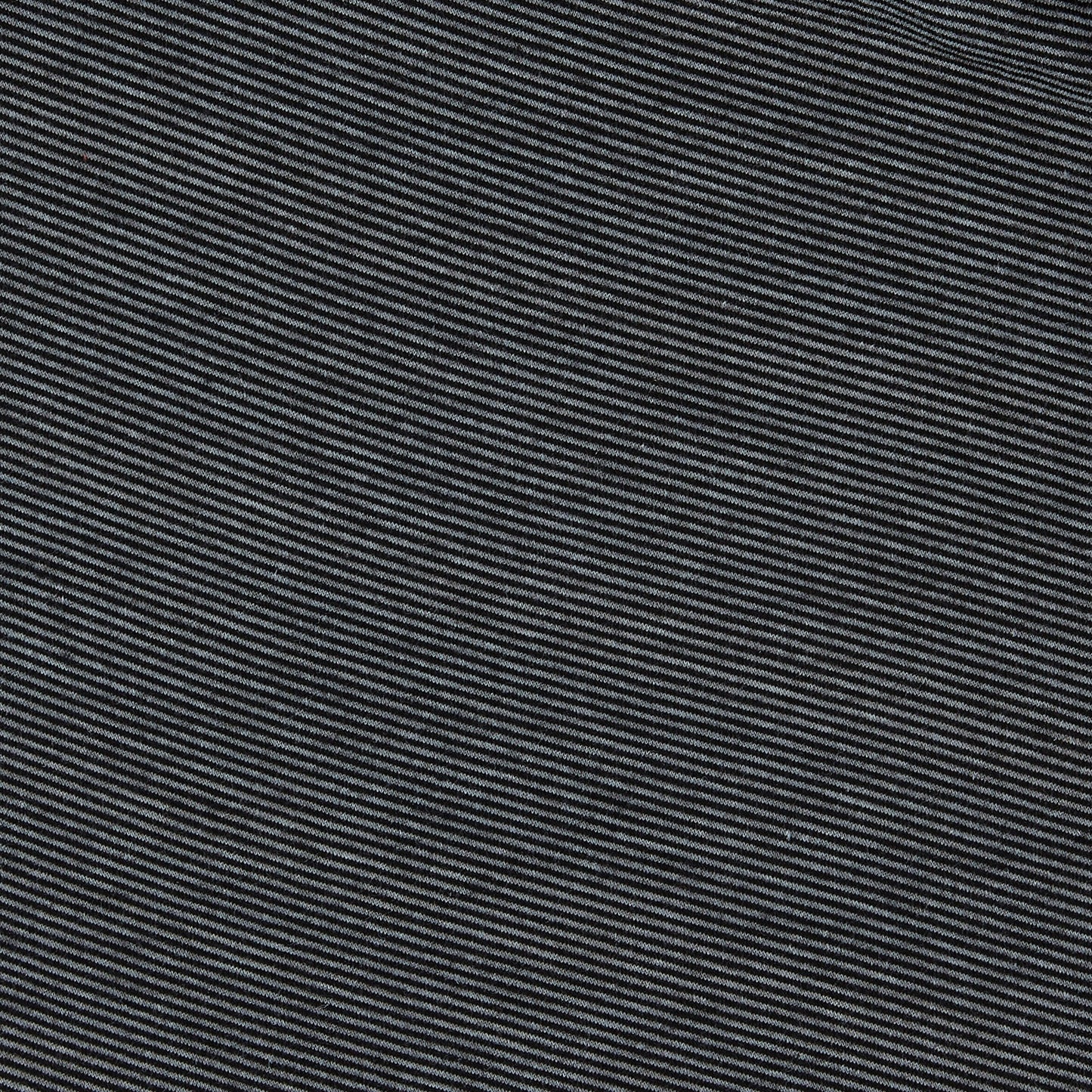 Jersey Stripe - Black Stripe Blanket Scarf