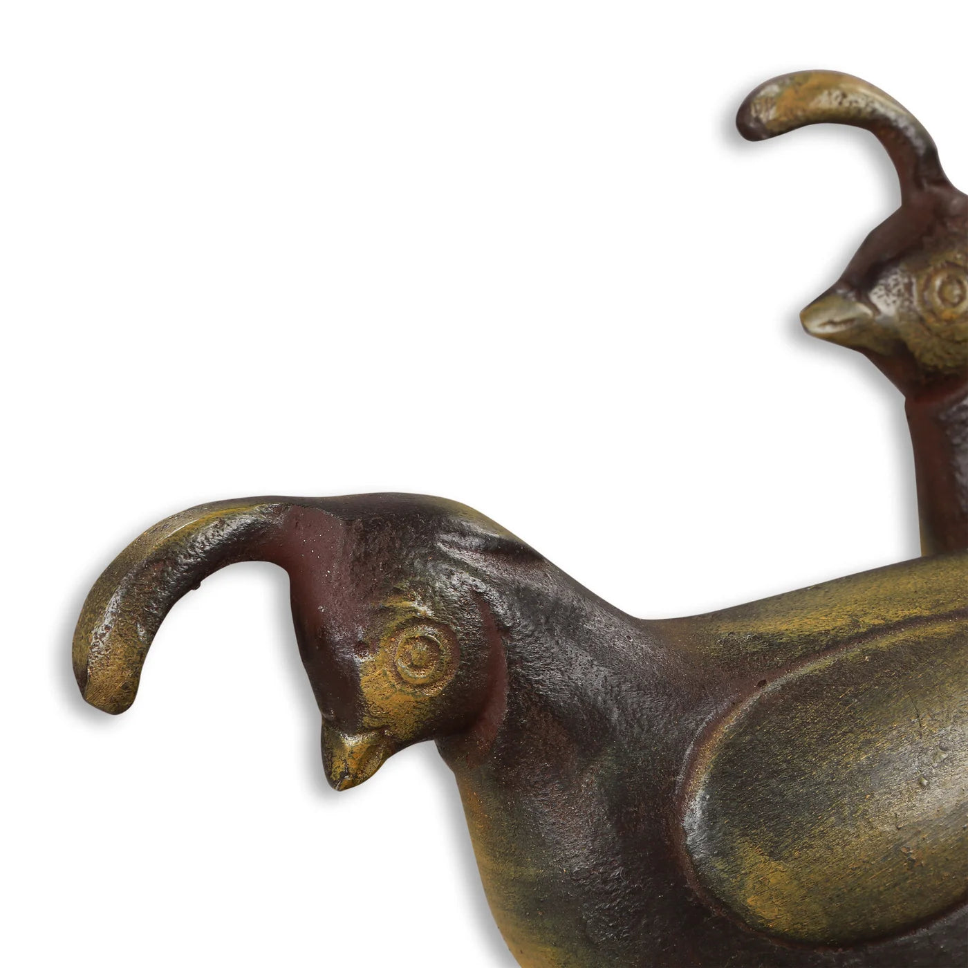 Quail Family Parade Garden Sculpture