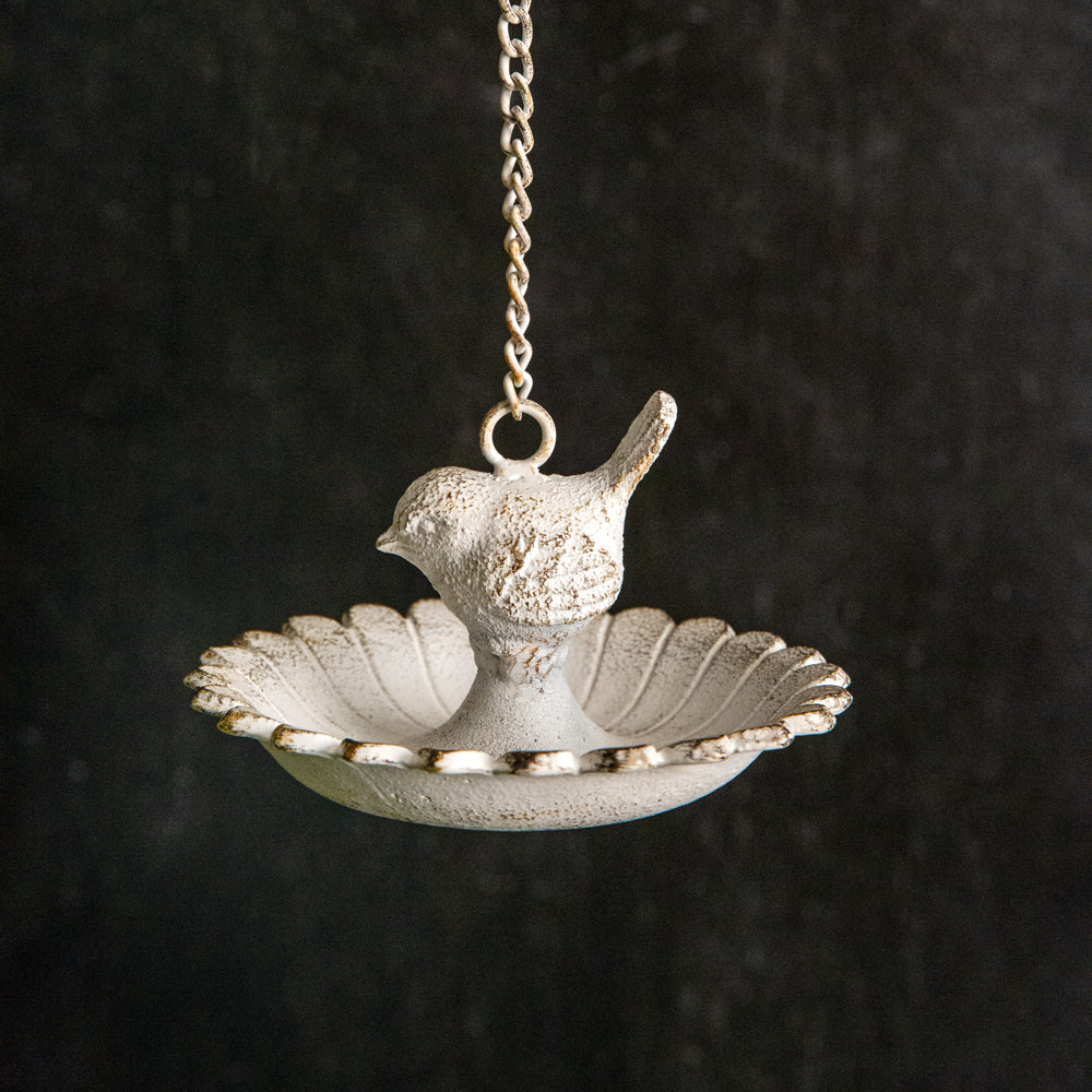 Cast Iron Hanging Bird Feeder