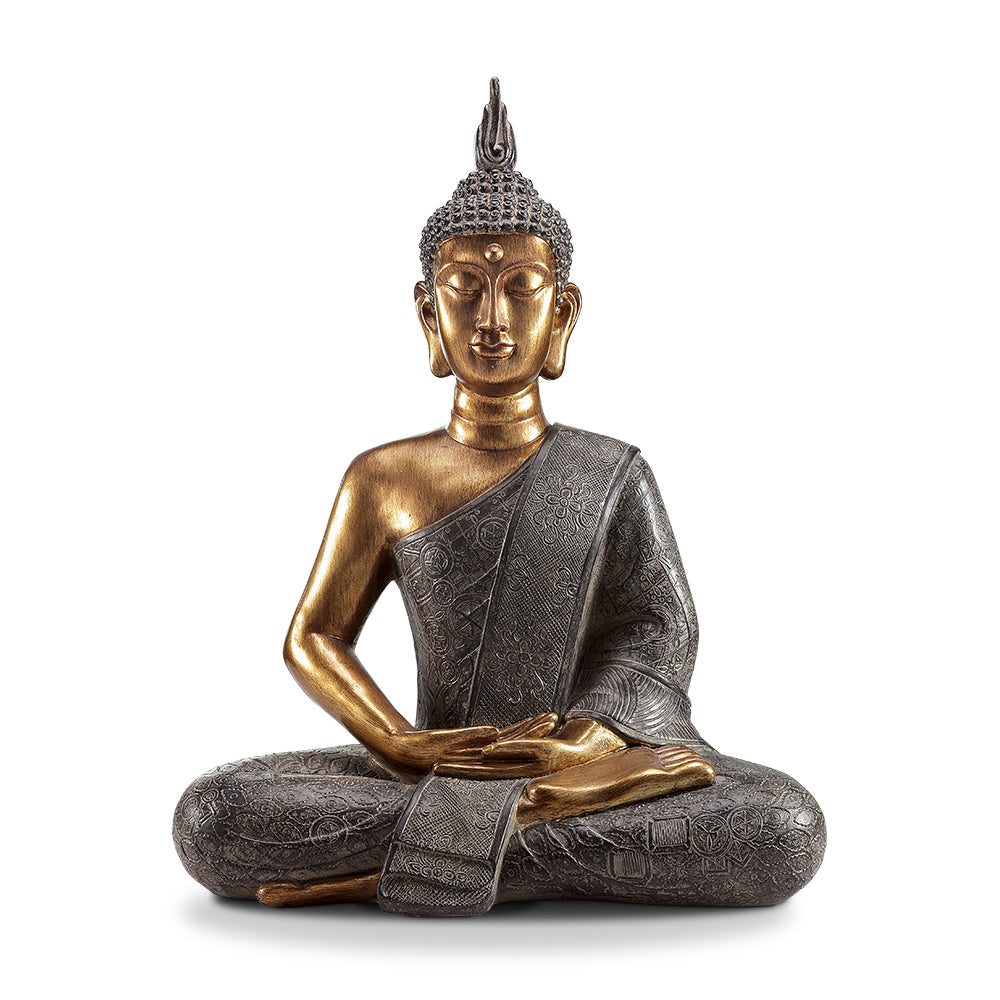 Thoughtfull Buddha Garden Sculpture