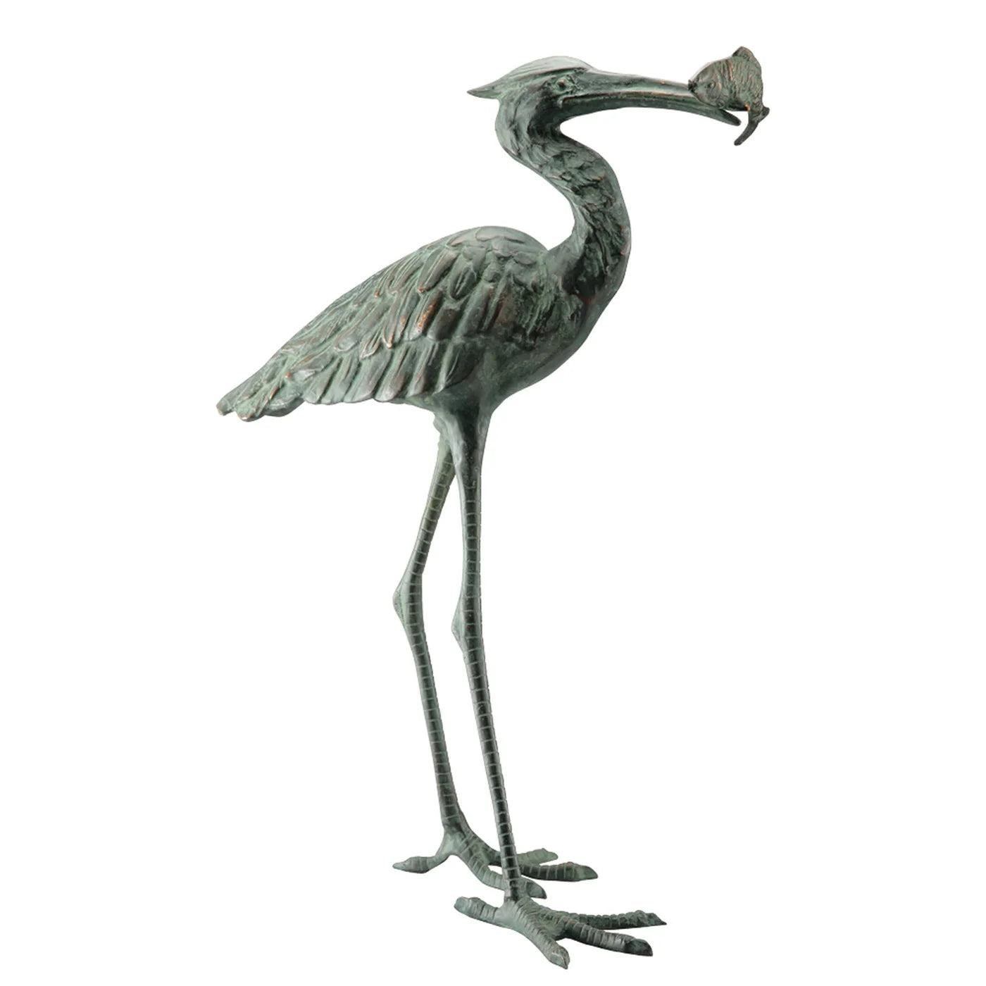 Garden Single Crane Eating
