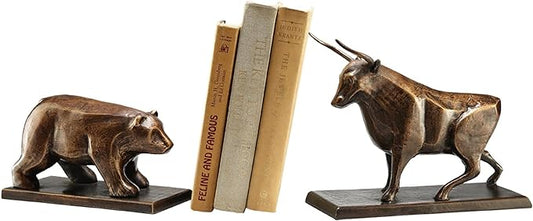 Bull And Bear Bookends