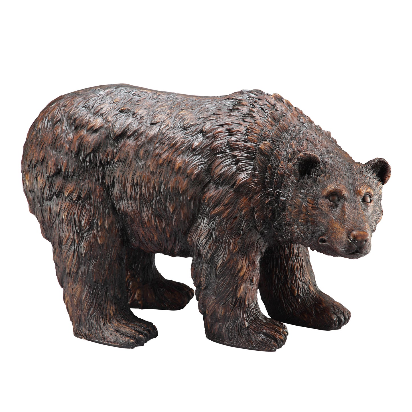 Rust Finish Garden Bear