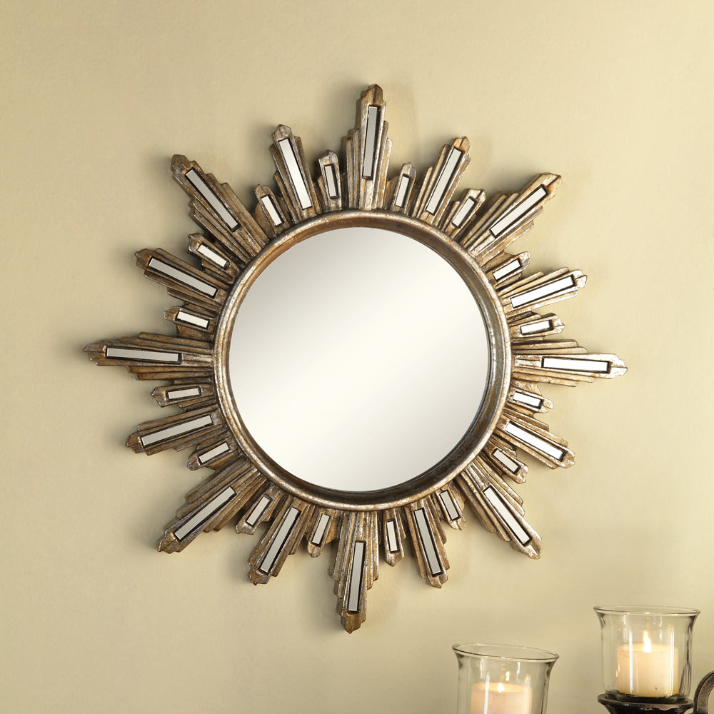 Deco Radiance Wall Mirror