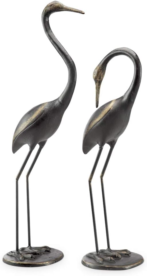 Watchful Waders Garden Cranes Set of 2