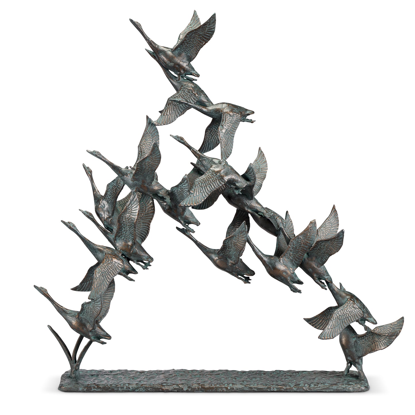 Flock Of Ducks Sculpture