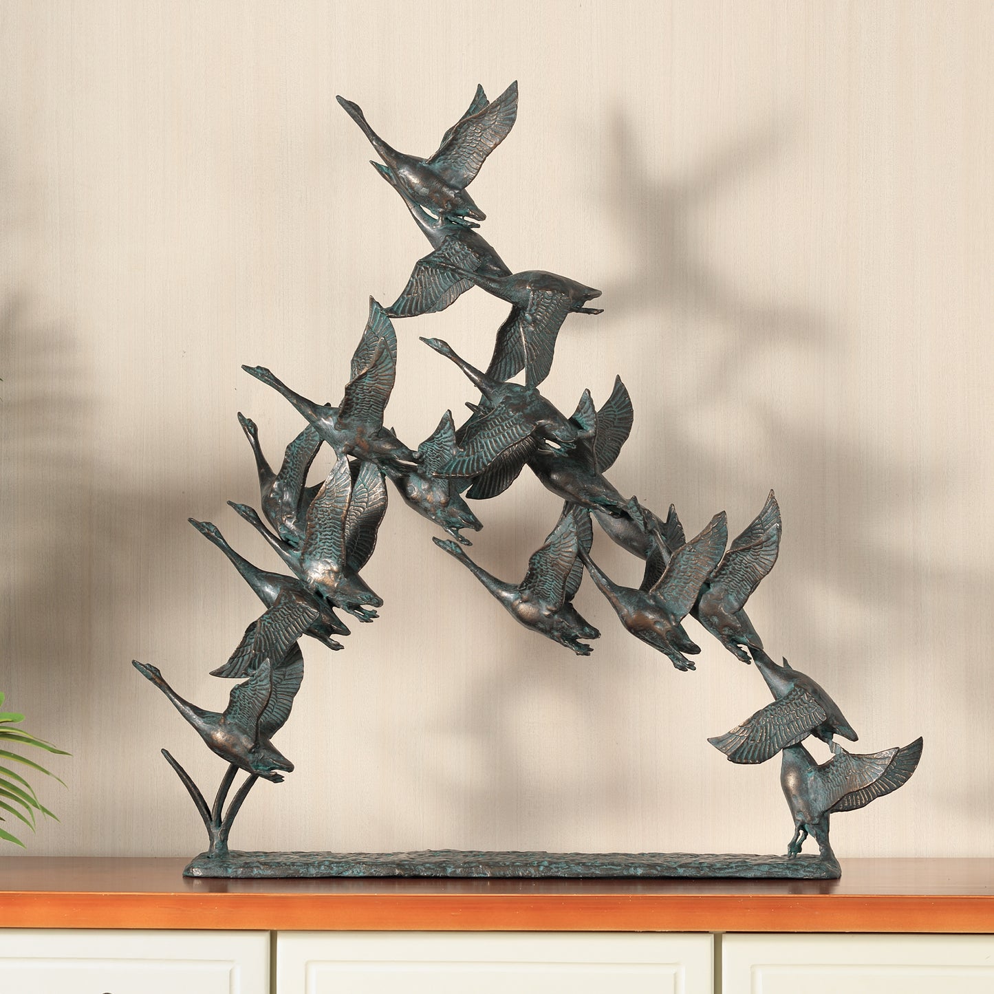 Flock Of Ducks Sculpture