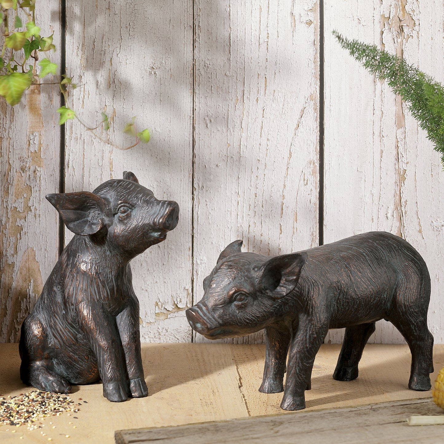 Perky Pig Figure