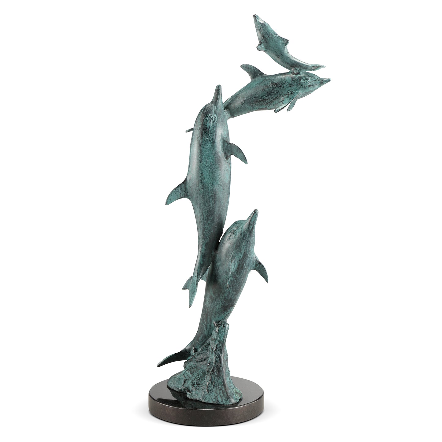 Frolicking Dolphin Family