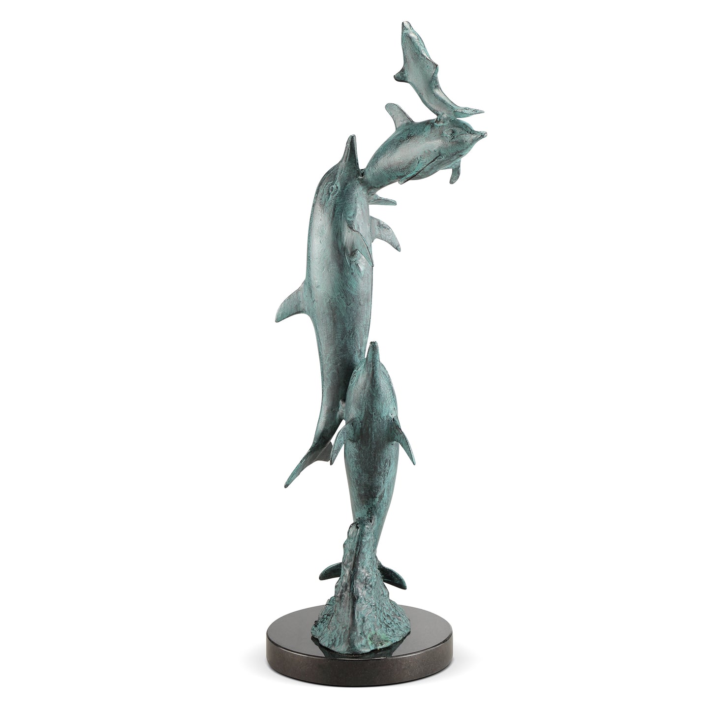 Frolicking Dolphin Family