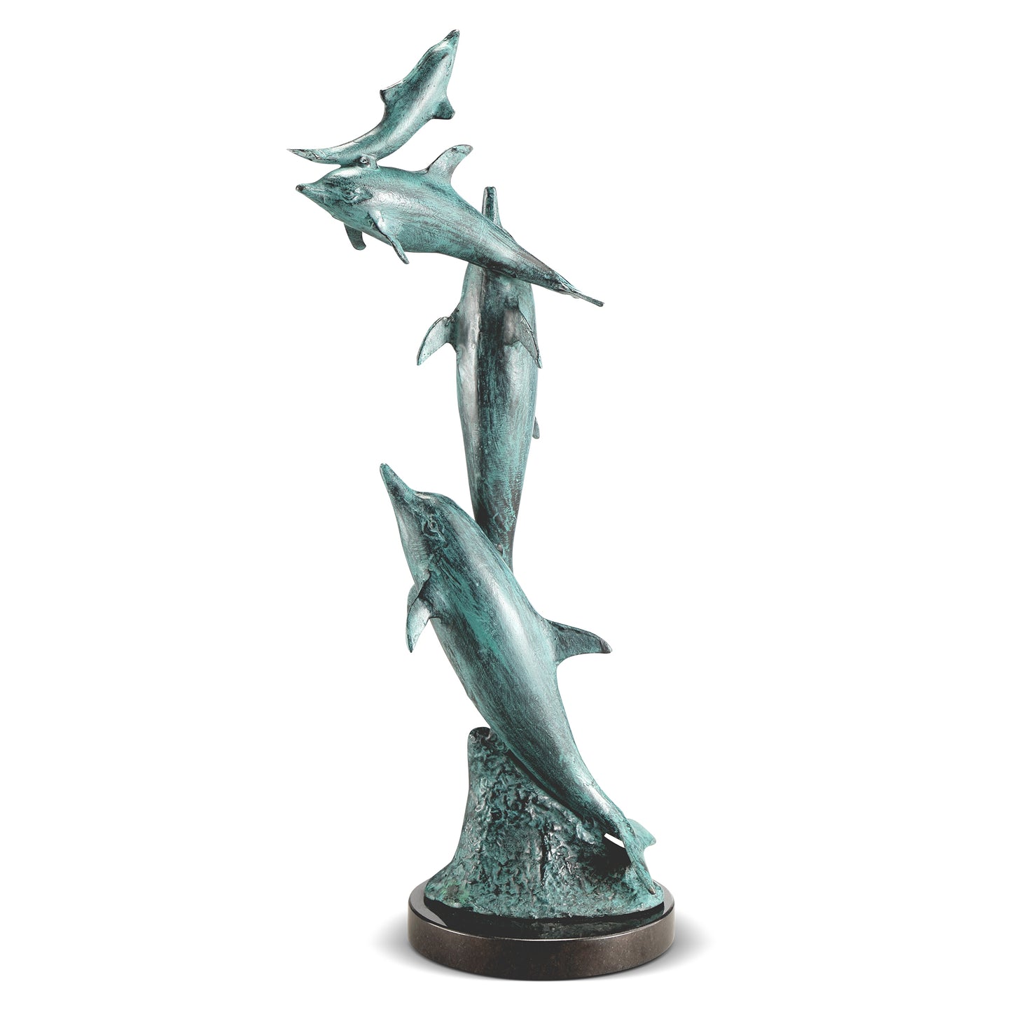 Frolicking Dolphin Family