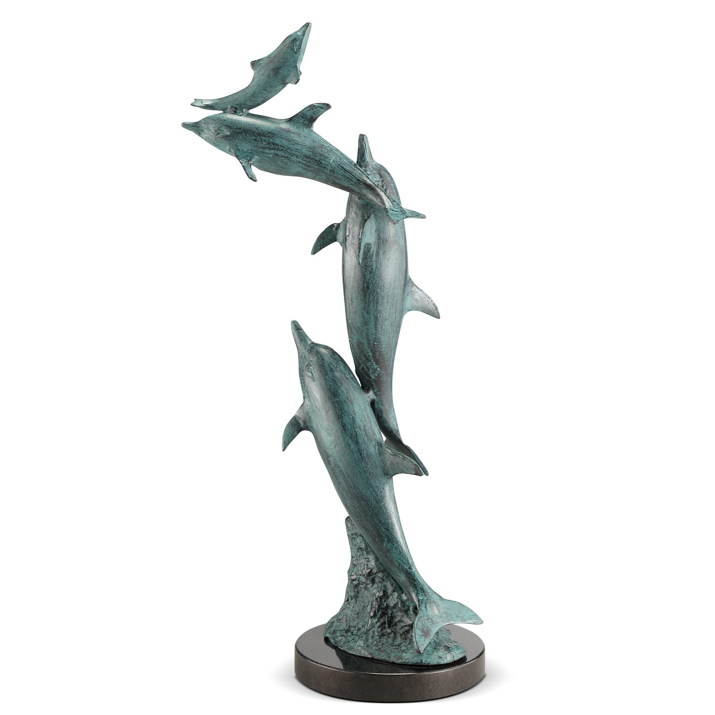 Frolicking Dolphin Family