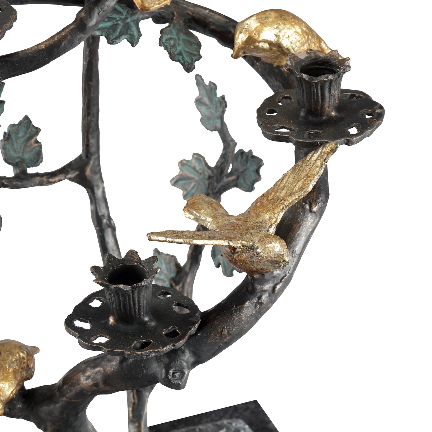 Winding Branch with Birds Candle