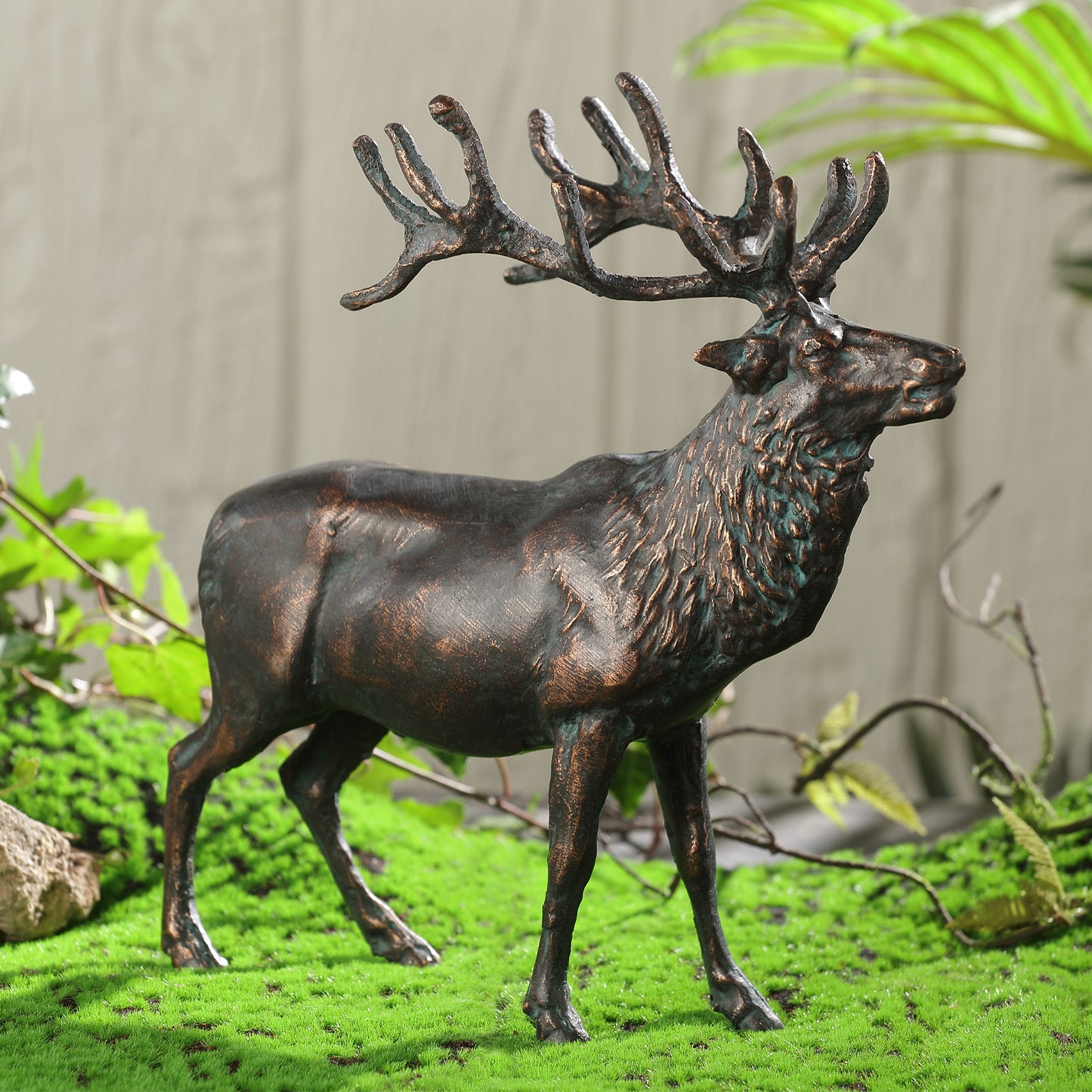 Elegant Elk Garden Sculpture