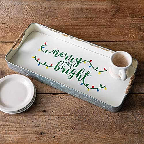 Merry And Bright Serving Tray