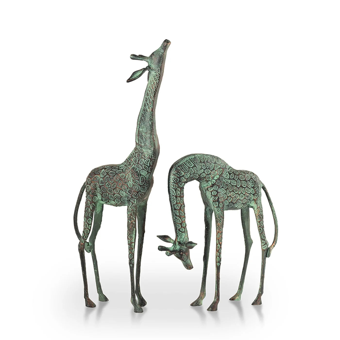Treetopper Giraffes Garden Sculpture