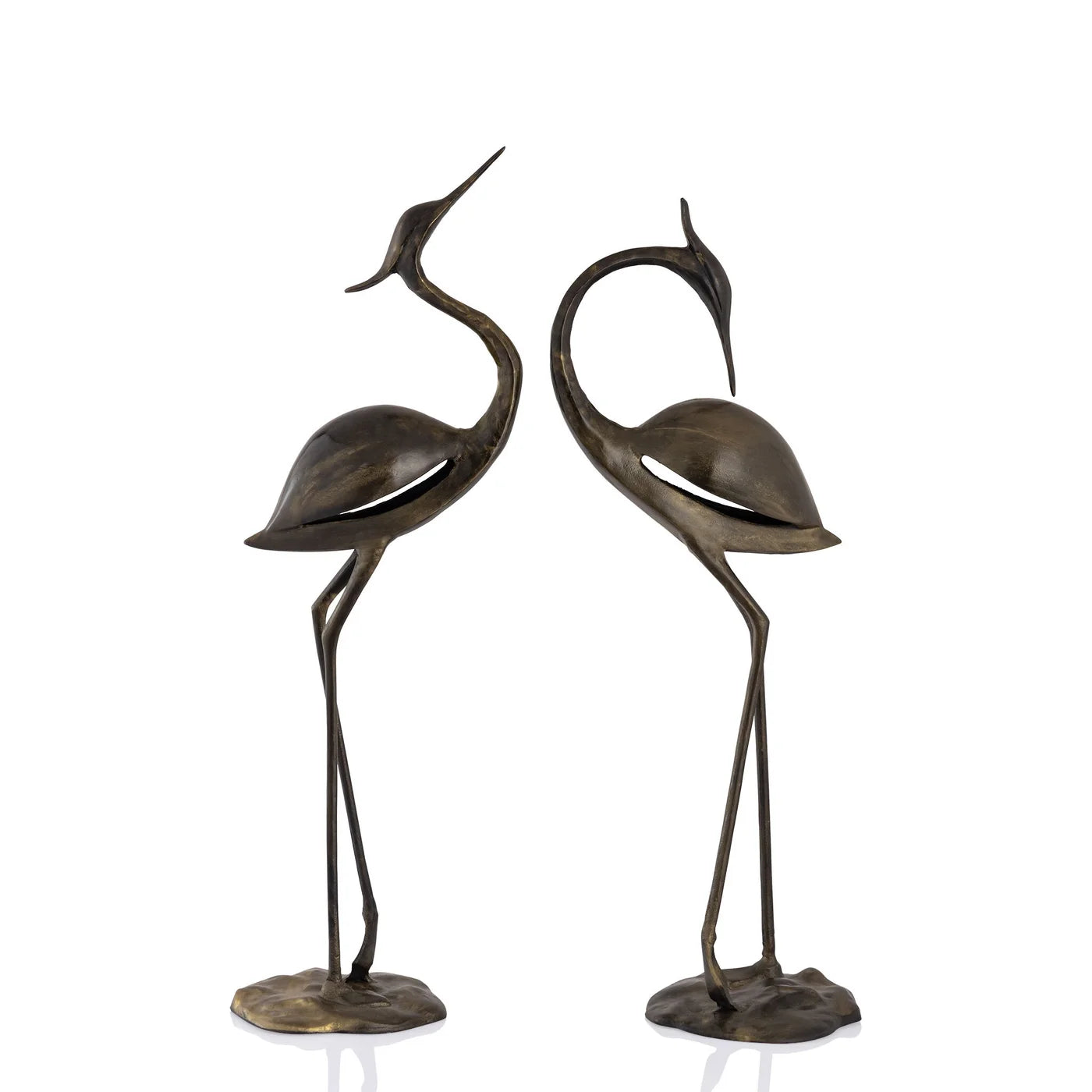 Heron Garden Pair