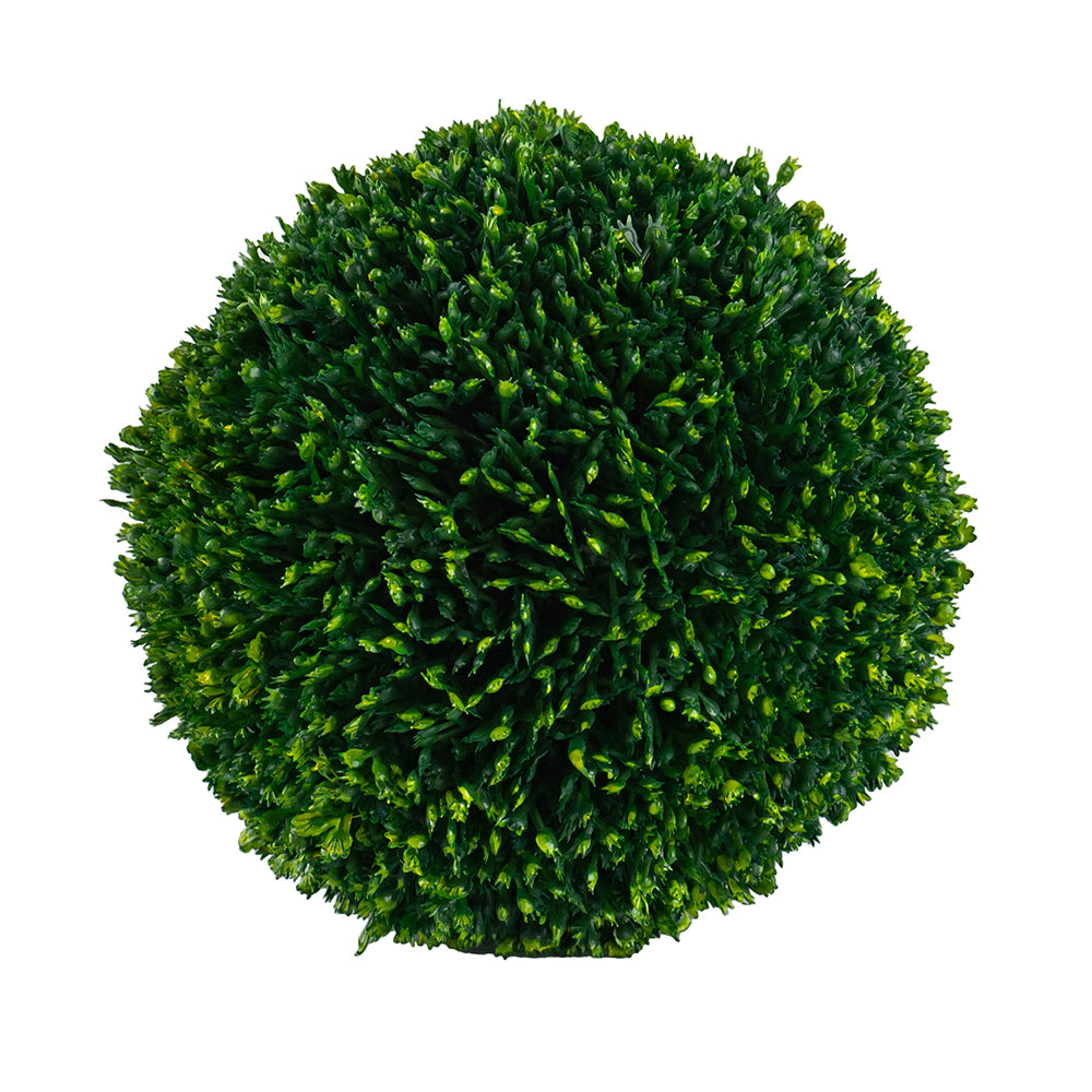 S/2 6" Boxwood Decorative Spheres