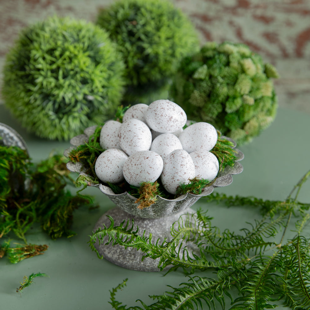 One Dozen Resin Quail Eggs