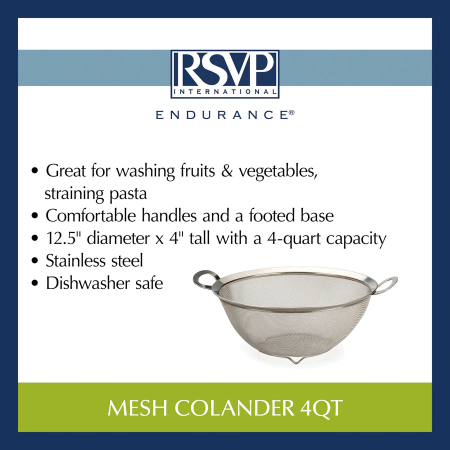Mesh Colander 4 Quart