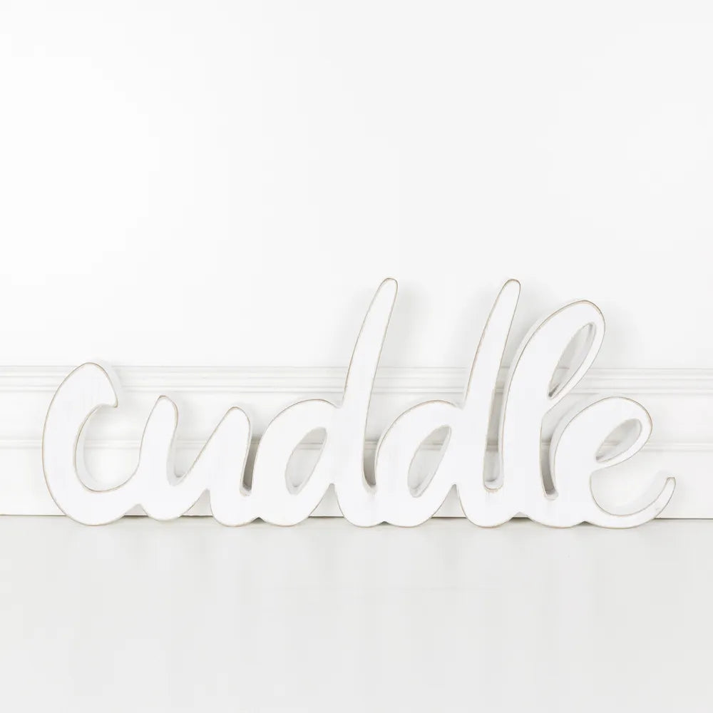 19x7.5x1 Wood Cutout (CDL) White