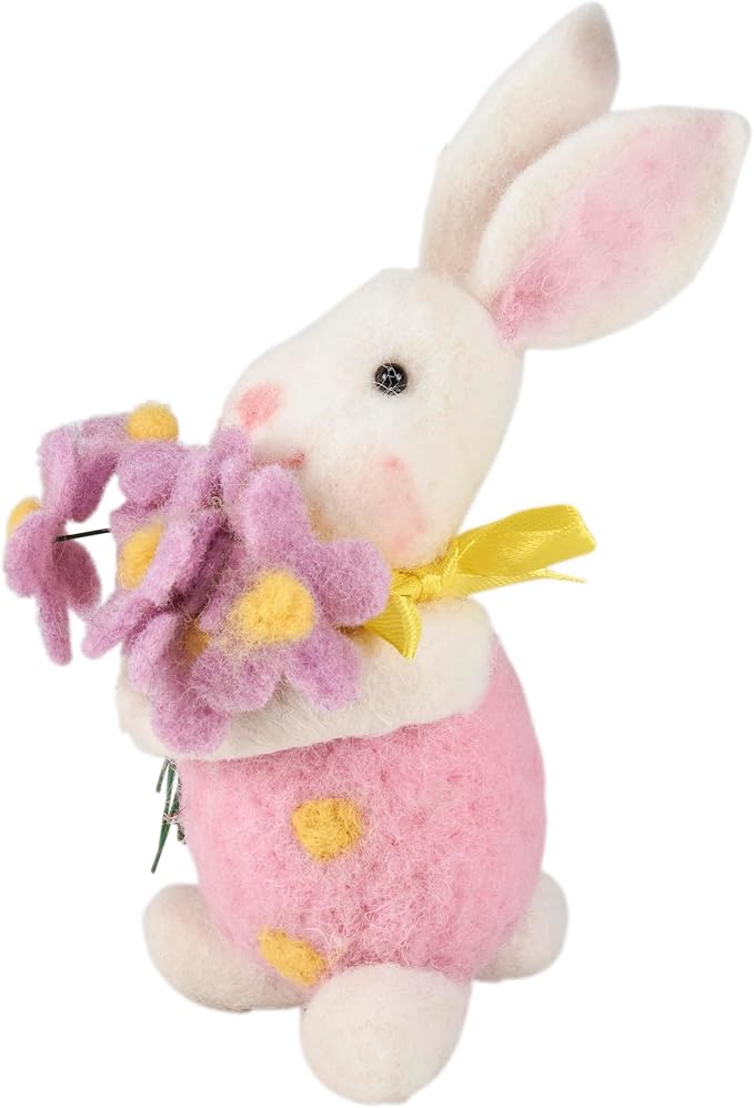Bunny With Bouquet Critter