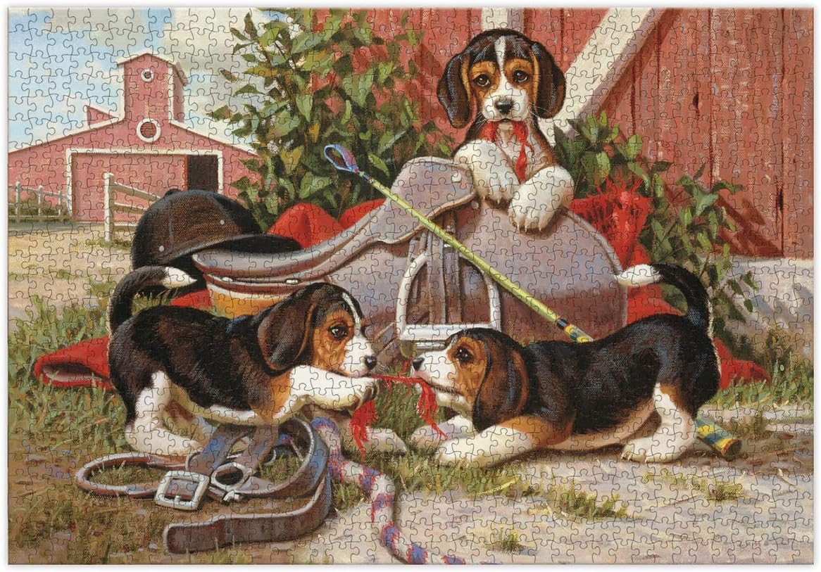 Saddling Up Puzzle - 1000 Pc