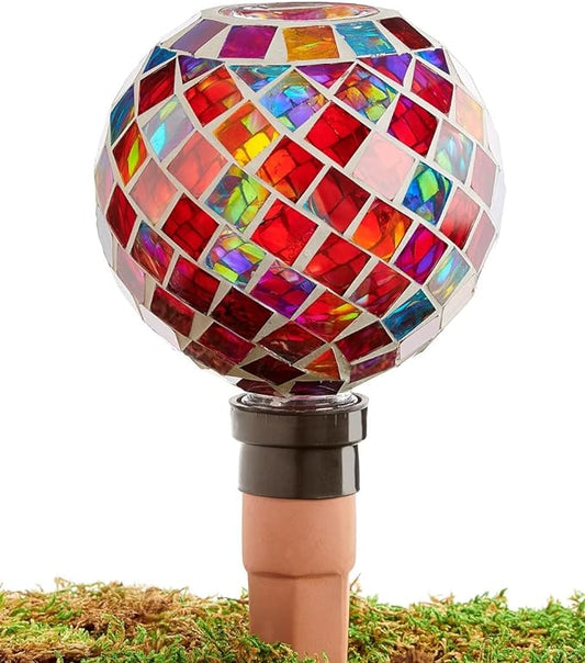 Mosaic Glass Watering Globe