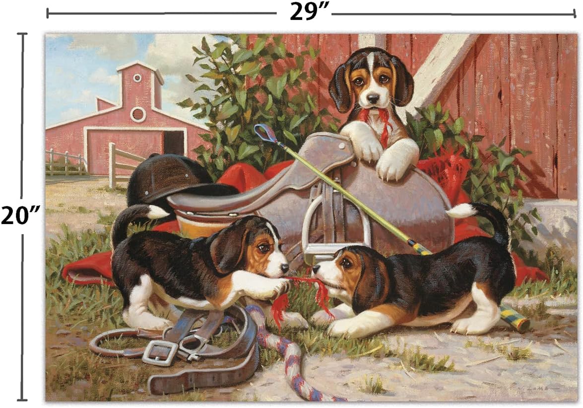 Saddling Up Puzzle - 1000 Pc