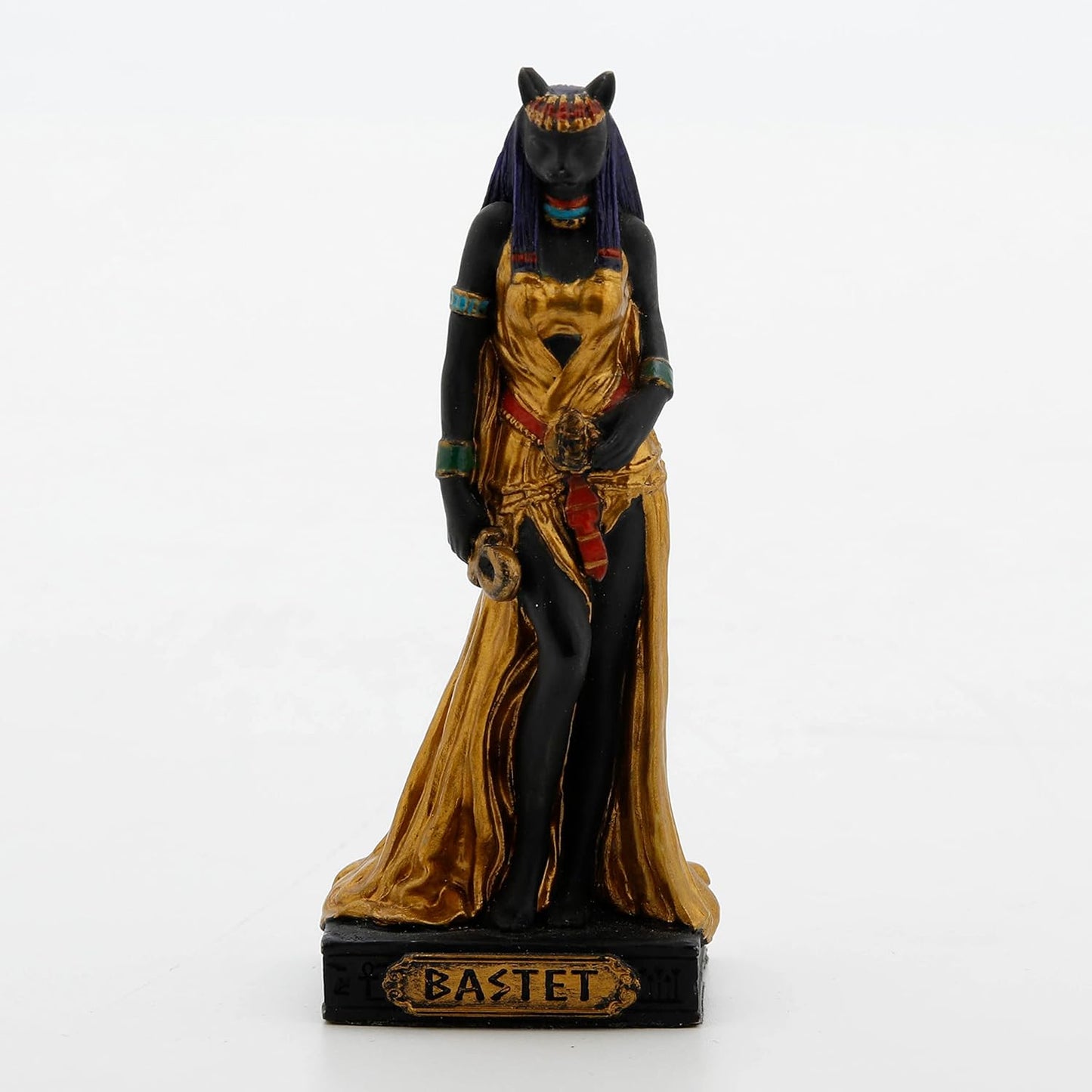 Egyptian Gods Miniature Collectible Resin Figurine (Bastet)