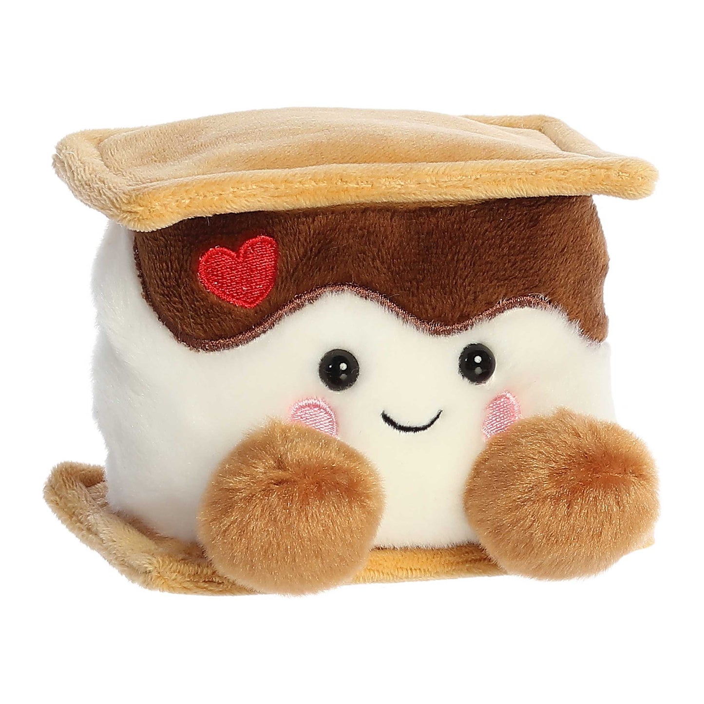 5" Fudgey Heart S'more