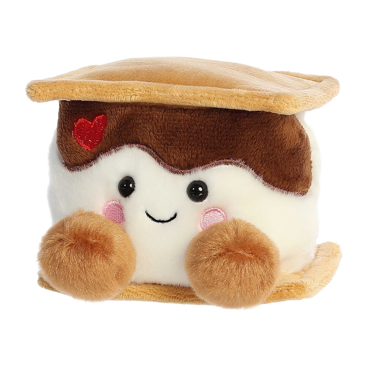 5" Fudgey Heart S'more