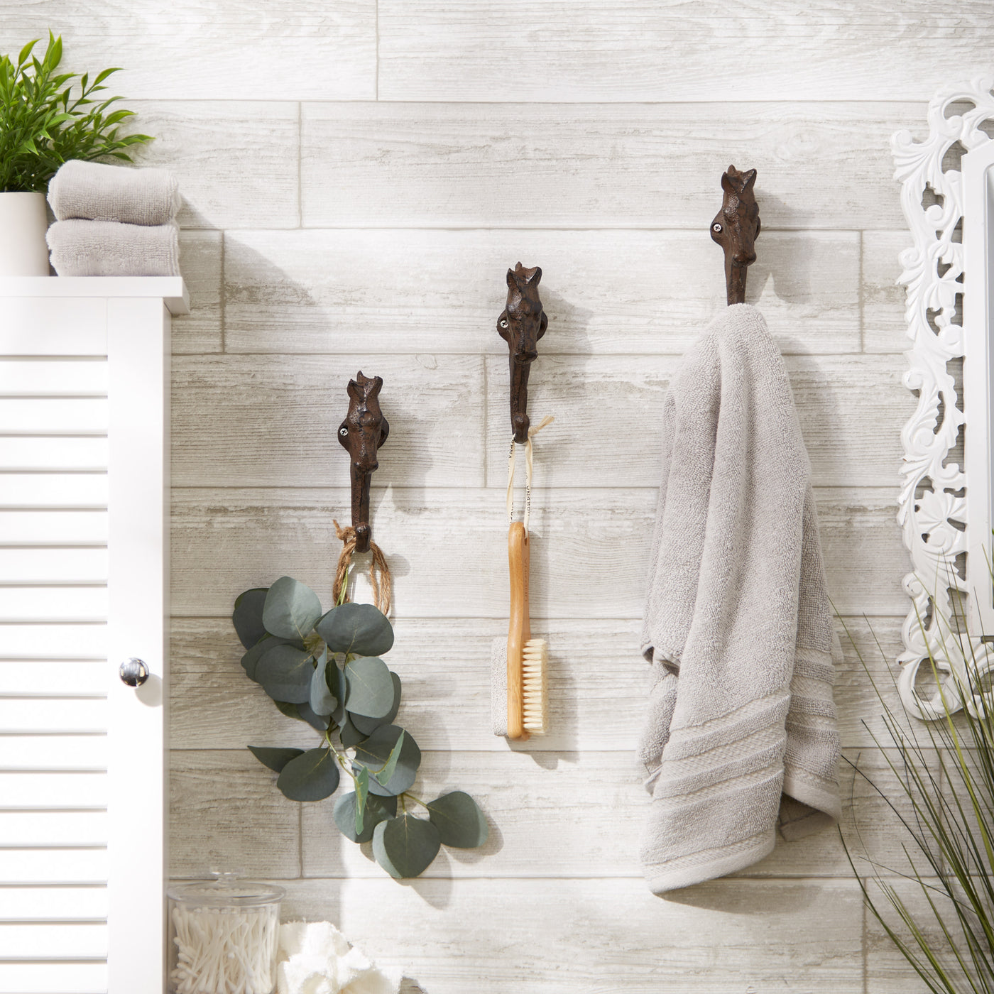 Horse Wall Hook Set/3