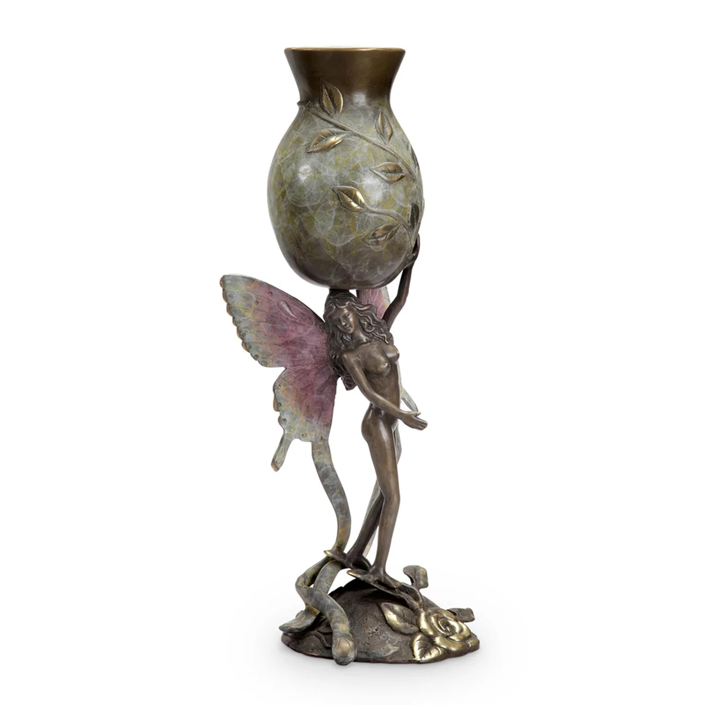 Rose Garden Fairy Vase