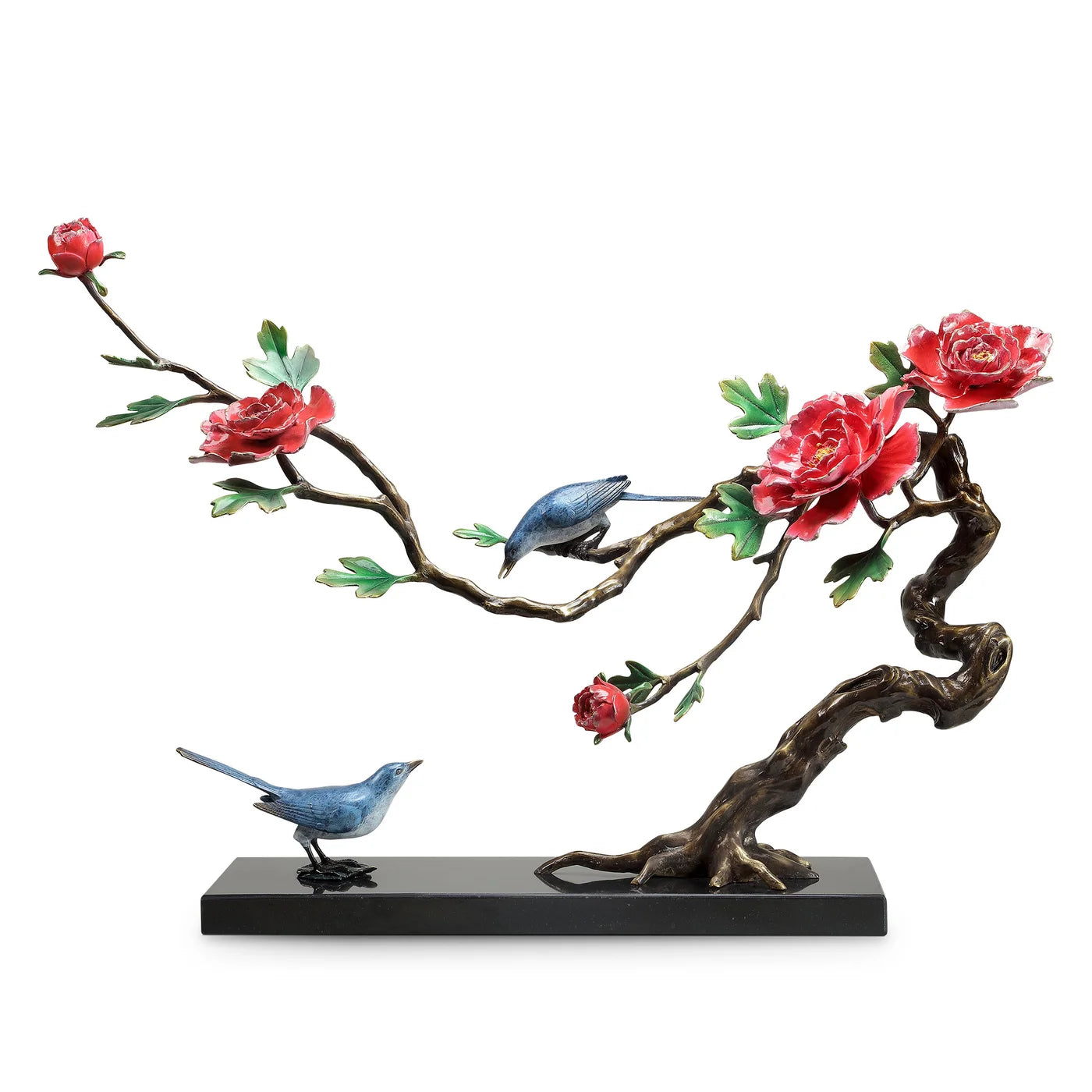 Bluebirds Of Happiness Sculpture