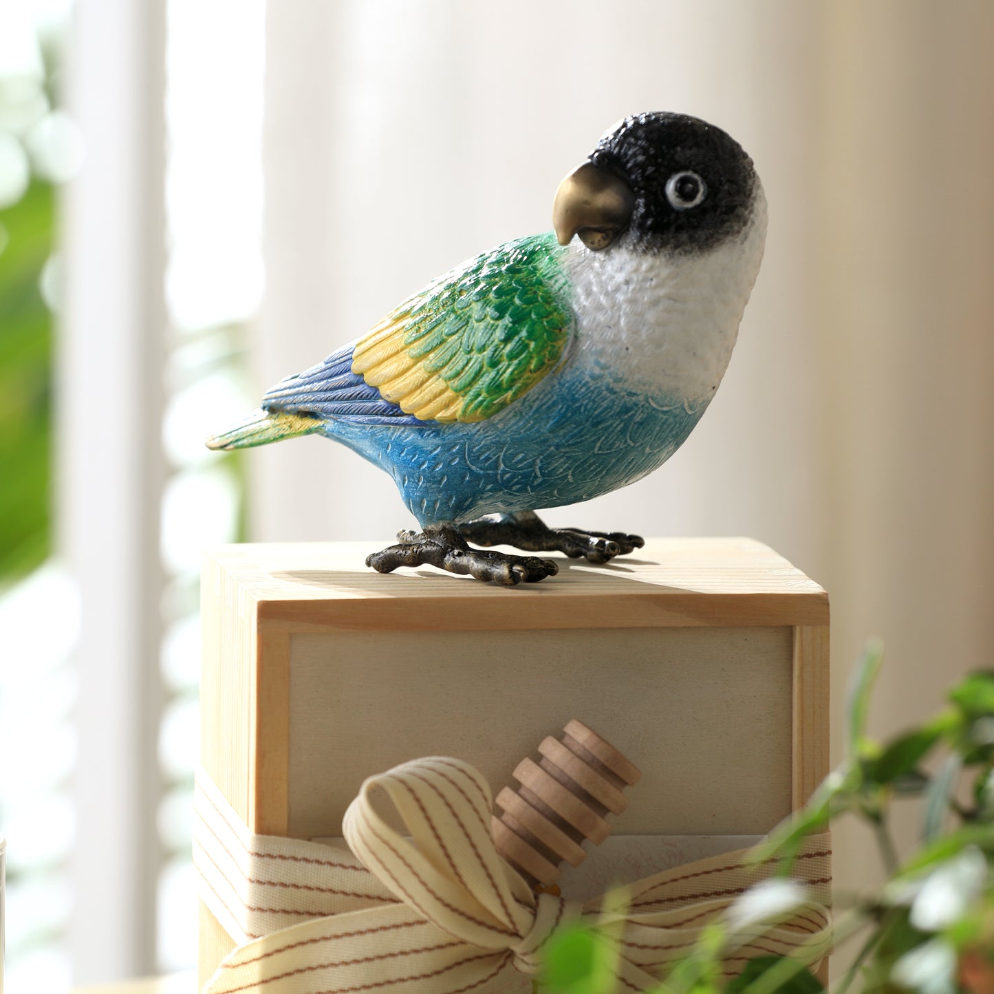 Colorful Black Headed Parrot
